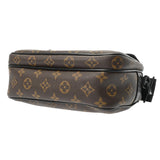 LOUIS VUITTON ルイヴィトン モノグラムマカサー Sロック メッセンジャー 2WAY ブラウン/ブラック M45806 メンズ モノグラムキャンバス ショルダーバッグ ABランク 中古 銀蔵