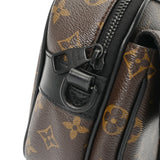 LOUIS VUITTON ルイヴィトン モノグラムマカサー Sロック メッセンジャー 2WAY ブラウン/ブラック M45806 メンズ モノグラムキャンバス ショルダーバッグ ABランク 中古 銀蔵