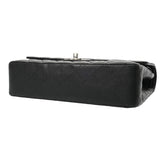 CHANEL シャネル マトラッセ Wフラップ Wチェーンショルダー 25 ブラック A01112 レディース キャビアスキン ショルダーバッグ Aランク 中古 銀蔵