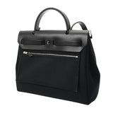 HERMES エルメス エールバッグ ジップ PM ブラック W刻印(2024年頃) レディース トワルミリタリー/ヴァッシュハンター 2WAYバッグ Aランク 中古 銀蔵
