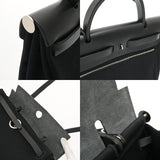 HERMES エルメス エールバッグ ジップ PM ブラック W刻印(2024年頃) レディース トワルミリタリー/ヴァッシュハンター 2WAYバッグ Aランク 中古 銀蔵