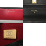 CHANEL シャネル マトラッセ チェーンウォレット ブラック AP2876 レディース キャビアスキン ショルダーバッグ Aランク 中古 銀蔵