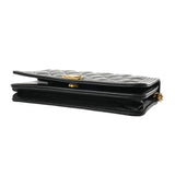 CHANEL シャネル ボーイシャネル チェーンウォレット 20cm ブラック AP1117 レディース キャビアスキン ショルダーバッグ Aランク 中古 銀蔵