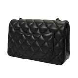 CHANEL シャネル マトラッセ ミニフラップバッグ 20 ブラック A69900 レディース ラムスキン ショルダーバッグ Aランク 中古 銀蔵