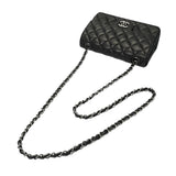 CHANEL シャネル マトラッセ ミニフラップバッグ 20 ブラック A69900 レディース ラムスキン ショルダーバッグ Aランク 中古 銀蔵