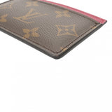 LOUIS VUITTON ルイヴィトン モノグラム ポルトカルトサーンプル フューシャ M60703 ユニセックス モノグラムキャンバス カードケース Aランク 中古 銀蔵