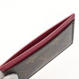 LOUIS VUITTON ルイヴィトン モノグラム ポルトカルトサーンプル フューシャ M60703 ユニセックス モノグラムキャンバス カードケース Aランク 中古 銀蔵