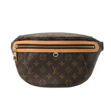 LOUIS VUITTON ルイヴィトン モノグラム ハイライズ ブラウン M46784 レディース モノグラムキャンバス ウエストバッグ ABランク 中古 銀蔵