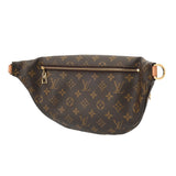 LOUIS VUITTON ルイヴィトン モノグラム ハイライズ ブラウン M46784 レディース モノグラムキャンバス ウエストバッグ ABランク 中古 銀蔵