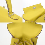 HERMES エルメス ケリー 25 内縫い 2WAY ライム U刻印(2022年頃) レディース ヴォースイフト ハンドバッグ Aランク 中古 銀蔵