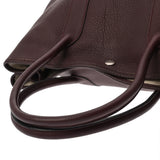 HERMES エルメス ガーデンパーティ PM ルージュアッシュ □L刻印(2008年頃) レディース ネゴンダ ハンドバッグ ABランク 中古 銀蔵