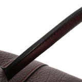 HERMES エルメス ガーデンパーティ PM ルージュアッシュ □L刻印(2008年頃) レディース ネゴンダ ハンドバッグ ABランク 中古 銀蔵