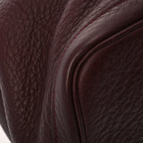 HERMES エルメス ガーデンパーティ PM ルージュアッシュ □L刻印(2008年頃) レディース ネゴンダ ハンドバッグ ABランク 中古 銀蔵