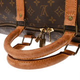 LOUIS VUITTON ルイヴィトン モノグラム キーポル 55 ブラウン M41424 ユニセックス モノグラムキャンバス ボストンバッグ Bランク 中古 銀蔵