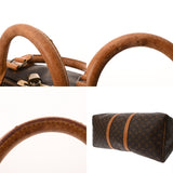 LOUIS VUITTON ルイヴィトン モノグラム キーポル 55 ブラウン M41424 ユニセックス モノグラムキャンバス ボストンバッグ Bランク 中古 銀蔵