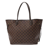 LOUIS VUITTON ルイヴィトン ダミエ ネヴァーフル MM ブラウン N51105 レディース ダミエキャンバス トートバッグ Bランク 中古 銀蔵