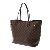 LOUIS VUITTON ルイヴィトン ダミエ ネヴァーフル MM ブラウン N51105 レディース ダミエキャンバス トートバッグ Bランク 中古 銀蔵