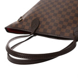 LOUIS VUITTON ルイヴィトン ダミエ ネヴァーフル MM ブラウン N51105 レディース ダミエキャンバス トートバッグ Bランク 中古 銀蔵