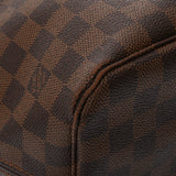 LOUIS VUITTON ルイヴィトン ダミエ ネヴァーフル MM ブラウン N51105 レディース ダミエキャンバス トートバッグ Bランク 中古 銀蔵