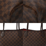 LOUIS VUITTON ルイヴィトン ダミエ ネヴァーフル MM ブラウン N51105 レディース ダミエキャンバス トートバッグ Bランク 中古 銀蔵