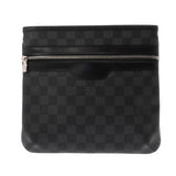 LOUIS VUITTON ルイヴィトン ダミエグラフィット トマス 黒/グレー N58028 メンズ ダミエグラフィットキャンバス ショルダーバッグ Aランク 中古 銀蔵