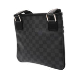 LOUIS VUITTON ルイヴィトン ダミエグラフィット トマス 黒/グレー N58028 メンズ ダミエグラフィットキャンバス ショルダーバッグ Aランク 中古 銀蔵