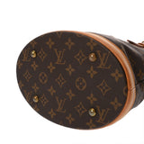 LOUIS VUITTON ルイヴィトン モノグラム バケット PM ブラウン M42238 レディース モノグラムキャンバス ハンドバッグ Bランク 中古 銀蔵