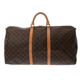 LOUIS VUITTON ルイヴィトン モノグラム キーポル バンドリエール 60 ブラウン M41412 ユニセックス モノグラムキャンバス ボストンバッグ Bランク 中古 銀蔵