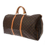 LOUIS VUITTON ルイヴィトン モノグラム キーポル バンドリエール 60 ブラウン M41412 ユニセックス モノグラムキャンバス ボストンバッグ Bランク 中古 銀蔵