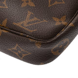 LOUIS VUITTON ルイヴィトン モノグラム ポシェット アクセソワール ブラウン M51980 レディース モノグラムキャンバス アクセサリーポーチ Bランク 中古 銀蔵