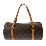 LOUIS VUITTON ルイヴィトン モノグラム パピヨン PM 旧型 ブラウン M51386 レディース モノグラムキャンバス ハンドバッグ Bランク 中古 銀蔵