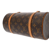 LOUIS VUITTON ルイヴィトン モノグラム パピヨン PM 旧型 ブラウン M51386 レディース モノグラムキャンバス ハンドバッグ Bランク 中古 銀蔵