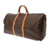 LOUIS VUITTON ルイヴィトン モノグラム キーポル バンドリエール 60 ブラウン M41412 ユニセックス モノグラムキャンバス ボストンバッグ Bランク 中古 銀蔵