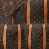 LOUIS VUITTON ルイヴィトン モノグラム キーポル バンドリエール 55 ブラウン M41414 ユニセックス モノグラムキャンバス ボストンバッグ Bランク 中古 銀蔵
