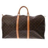 LOUIS VUITTON ルイヴィトン モノグラム キーポル 55 ブラウン M41424 ユニセックス モノグラムキャンバス ボストンバッグ ABランク 中古 銀蔵