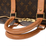 LOUIS VUITTON ルイヴィトン モノグラム キーポル 55 ブラウン M41424 ユニセックス モノグラムキャンバス ボストンバッグ ABランク 中古 銀蔵