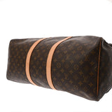 LOUIS VUITTON ルイヴィトン モノグラム キーポル 55 ブラウン M41424 ユニセックス モノグラムキャンバス ボストンバッグ ABランク 中古 銀蔵