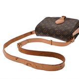 LOUIS VUITTON ルイヴィトン モノグラム カルトシエール MM ブラウン M51253 ユニセックス モノグラムキャンバス ショルダーバッグ Bランク 中古 銀蔵