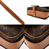 LOUIS VUITTON ルイヴィトン モノグラム カルトシエール MM ブラウン M51253 ユニセックス モノグラムキャンバス ショルダーバッグ Bランク 中古 銀蔵