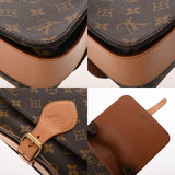 LOUIS VUITTON ルイヴィトン モノグラム カルトシエール MM ブラウン M51253 ユニセックス モノグラムキャンバス ショルダーバッグ Bランク 中古 銀蔵