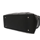 CHANEL シャネル パリビアリッツ トートバッグ MM ブラック A34209 レディース キャンバス/レザー トートバッグ Aランク 中古 銀蔵