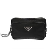 PRADA プラダ Re Nylon ベルトバッグ ブラック 1BL010 レディース Re Nylon ボディバッグ Aランク 中古 銀蔵