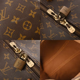 LOUIS VUITTON ルイヴィトン モノグラム キーポル 55 ブラウン M41424 ユニセックス モノグラムキャンバス ボストンバッグ Bランク 中古 銀蔵