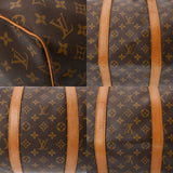 LOUIS VUITTON ルイヴィトン モノグラム キーポル 55 ブラウン M41424 ユニセックス モノグラムキャンバス ボストンバッグ Bランク 中古 銀蔵