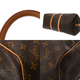 LOUIS VUITTON ルイヴィトン モノグラム キーポル バンドリエール 55 ブラウン M41414 ユニセックス モノグラムキャンバス ボストンバッグ Bランク 中古 銀蔵