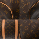 LOUIS VUITTON ルイヴィトン モノグラム キーポル バンドリエール 55 ブラウン M41414 ユニセックス モノグラムキャンバス ボストンバッグ Bランク 中古 銀蔵