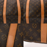 LOUIS VUITTON ルイヴィトン モノグラム キーポル バンドリエール 55 ブラウン M41414 ユニセックス モノグラムキャンバス ボストンバッグ Bランク 中古 銀蔵