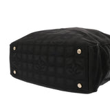 CHANEL シャネル ニュートラベルライン トート GM ブラック A15825 レディース ナイロン レザー トートバッグ ABランク 中古 銀蔵