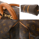 LOUIS VUITTON ルイヴィトン モノグラム キーポル 55 ブラウン M41424 ユニセックス モノグラムキャンバス ボストンバッグ Bランク 中古 銀蔵