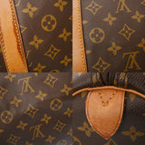 LOUIS VUITTON ルイヴィトン モノグラム キーポル 55 ブラウン M41424 ユニセックス モノグラムキャンバス ボストンバッグ Bランク 中古 銀蔵